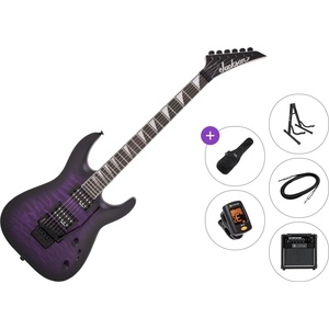 Jackson JS32Q DKA AH Premium SET Transparent Purple Burst Електрическа китара