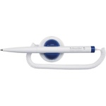 Schneider Химикалка за клиенти, SCHNEIDER "Klick-Fix Pen", бяло-синя 4120 (4120)