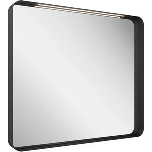 RAVAK Strip - Огледало с LED осветление, 91x71 см, черно X000001572 (X000001572)