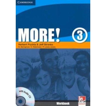 More! Level 3 Workbook with Audio CD
