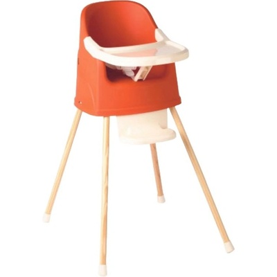 Thermobaby Столче за хранене 2 в 1 Thermobaby - Youpla, Terracotta (2198956)