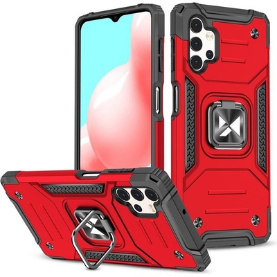 Wozinsky Хибриден кейс Wozinsky Ring Armor с магнитен държач за Samsung Galaxy A73, Червен (9145576243589)