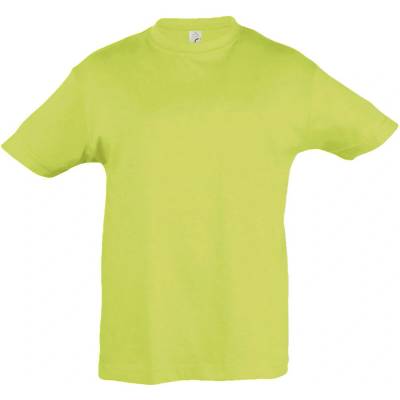 SOL's Collection Tričko Regent Kids, dětské, krátký rukáv COT25197009388-apple green Zelené jablko 12 roků