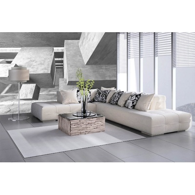 DIMEX ART Самозалепваща се флизелинова фототапета абстрактни бетонни стени 375 x 250 см