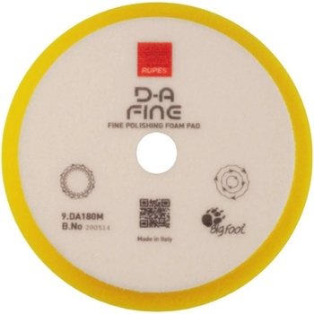Rupes D-A Fine Yellow 150/180 mm