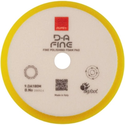 Rupes D-A Fine Yellow 150/180 mm