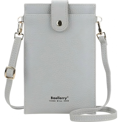 Baellerry Crossbody Peňaženka VA-35737 Sivá