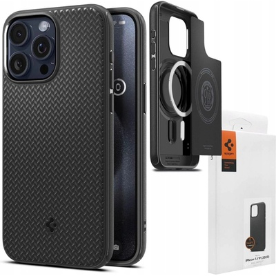 SPIGEN MAG ARMOR MAGSAFE IPHONE 15 PRO MATTE čierne