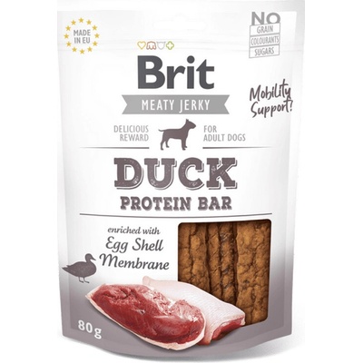 Brit Meaty Jerky Duck & Chicken Protein Bar 80 g