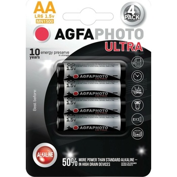 Solight AgfaPhoto Ultra baterie LR06/AA 4 ks AP-LR06U-4B