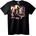 NOONEBRAND Тениска Рок Череп Бас Банда - 3XL, White