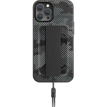 Uniq Калъф с Лента за Ръка за iPhone 12 Pro Max, UNIQ Heldro Antimicrobial Case, Камофажен (8886463676677)