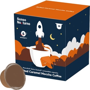 Senso Nocturno | Salted Caramel Mocha - 16 капсули за Dolce Gusto