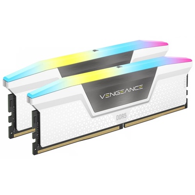 Corsair VENGEANCE RGB 32GB (2x16GB) DDR5 6000MHz CMH32GX5M2B6000C36W