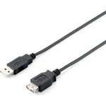 Equip Кабел за оборудване - 128852 (usb2.0, удължител a-a, мъжки/женски, двойно екраниран, 5 м) (128852)