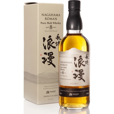 Nagahama Roman Pure Malt 8y 47% 0,7 l (karton)