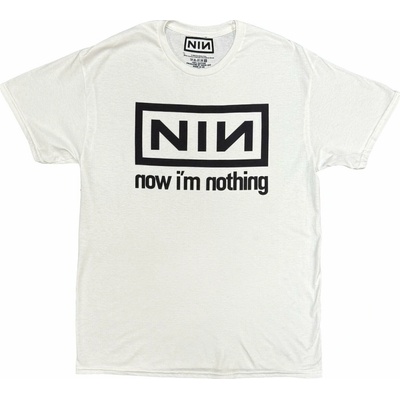 Nine Inch Nails tričko Now I'm Nothing biele