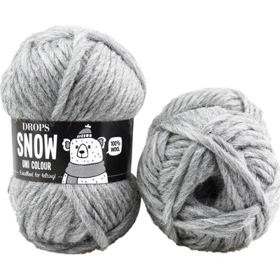 Drops Snow UNI 46 šedá