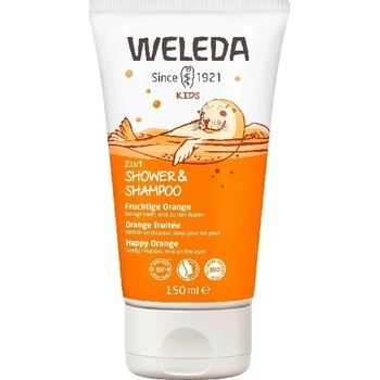 WELEDA Sprchový krém a šampón Šťastný pomaranč 2 v 1 150 ml