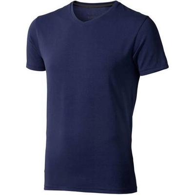 Pánske tričko Kawartha s krátkym rukávom V-Neck navy modré