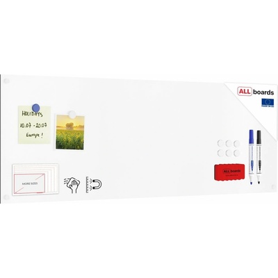ALLboards Magnetická tabule 90 x 30 cm PME90x30