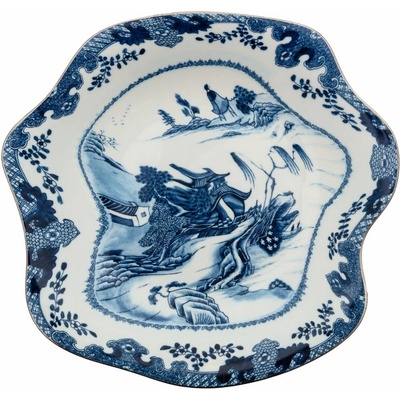Seletti Hlboký tanier DIESEL CLASSICS ON ACID PAGODA 25 cm modrý porcelán