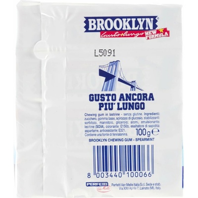 Perfetti Brooklyn žuvačky 4x25g