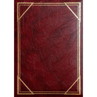 Fotoalbum 9x13 pro 300 fotek Vinyl 2Up vínové