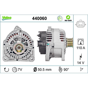 Alternátor VALEO 440060
