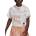 Adidas Allover Print 3-Stripes Tee White