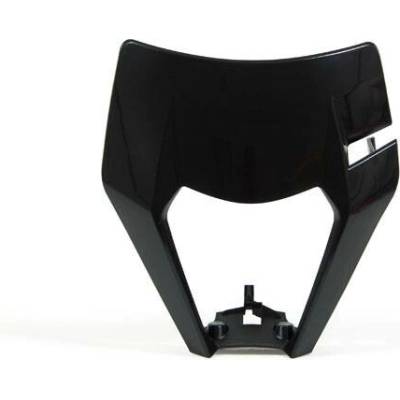 RACETECH (RTECH) kryt světla přední KTM EXC/EXCF 17-19 barva černá (vzor OEM) (KT04096001)
