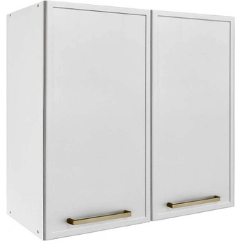 Matis Кухненски шкаф горен с две врати alba v80 бяло