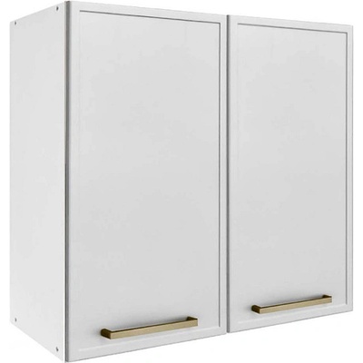 Matis Кухненски шкаф горен с две врати alba v80 бяло