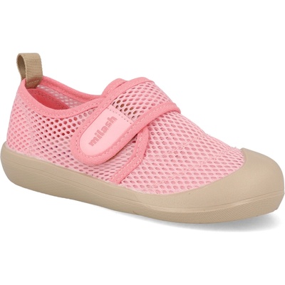 Milash sieťované Barefoot tenisky FUN Shoes ružové