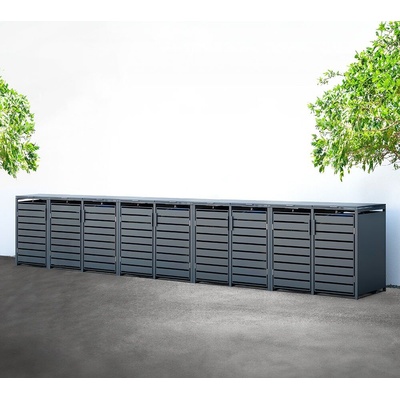 Westmann Kubus 9 9x240L 596x80x116 antracitová