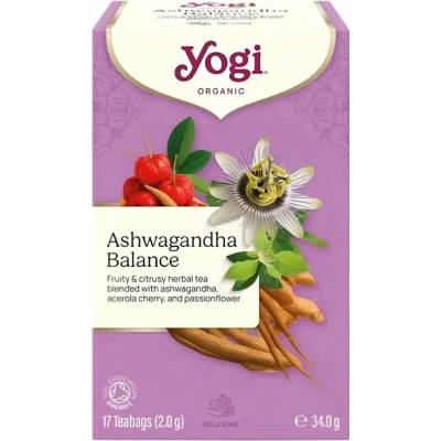Yogi Tea Bio Rovnováha Ashwagandhy 17 x 2 g