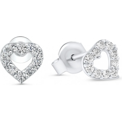 Brilio Silver náušnice EA101W