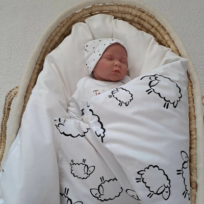 Pro útulný domov Péřová zavinovačka Ovečky – Zboží Mobilmania