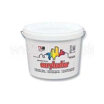JUB ACRYLCOLOR - akrylátová fasádna farba - biela - 1001 - 5 L