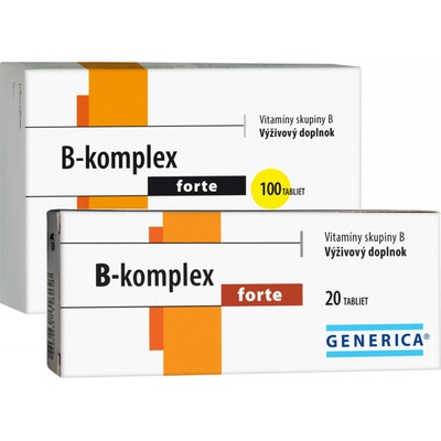 Generica B-komplex forte 100 ks – Hledejceny.cz