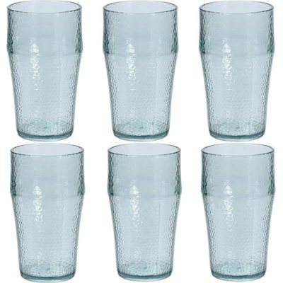 Excellent Houseware Plastový pohár Aqua 6 x 530 ml