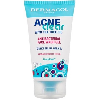 Dermacol AcneClear Antibacterial почистващ гел за проблемна кожа 150 ml за жени