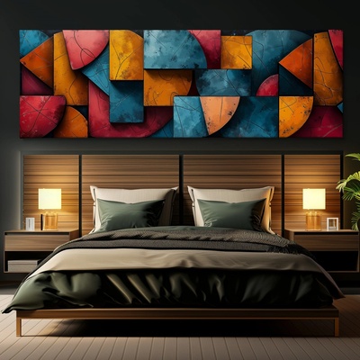 Obraz na plátně - Mnoho povyku pro nic FeelHappy.cz Velikost obrazu (šířka x výška): 300 x 100 cm