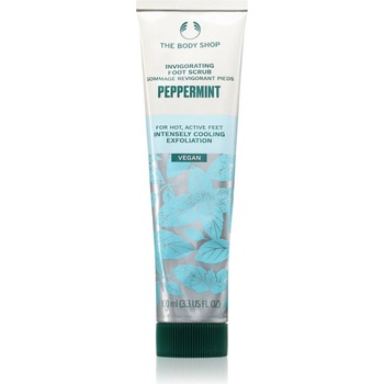 The Body Shop Peppermint Foot Scrub пилинг с мента пиперита 100ml