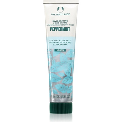 The Body Shop Peppermint Foot Scrub пилинг с мента пиперита 100ml