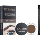 Makeup Revolution London Brow Pomade očné linky Medium Brown 2,5 g
