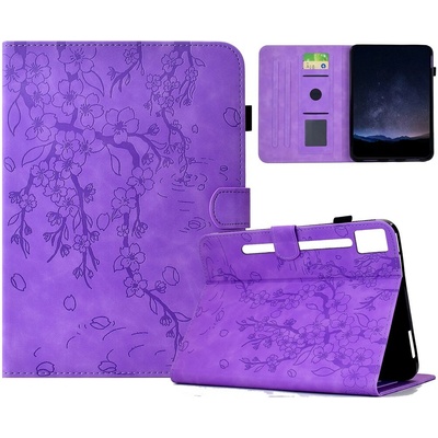 Vsetkonamobil 143616 ART BLOSSOM Zaklápacie puzdro pre Lenovo Idea Tab Pro fialové