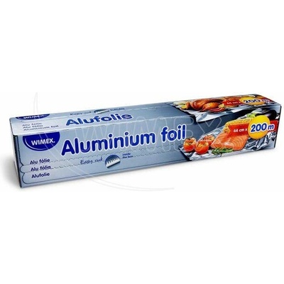 Alu fólie 11µm 44cm x 200m v řezacím boxu [1 ks]