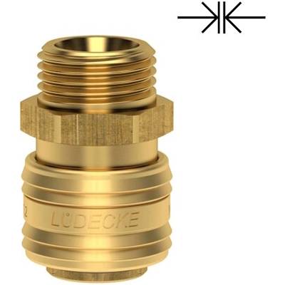 Lüdecke rychlospojka Standard, závit G1/2"a, volně průchozí