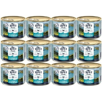 ZIWIPEAK Cat Mackerel&Lamb 12 x 185 g